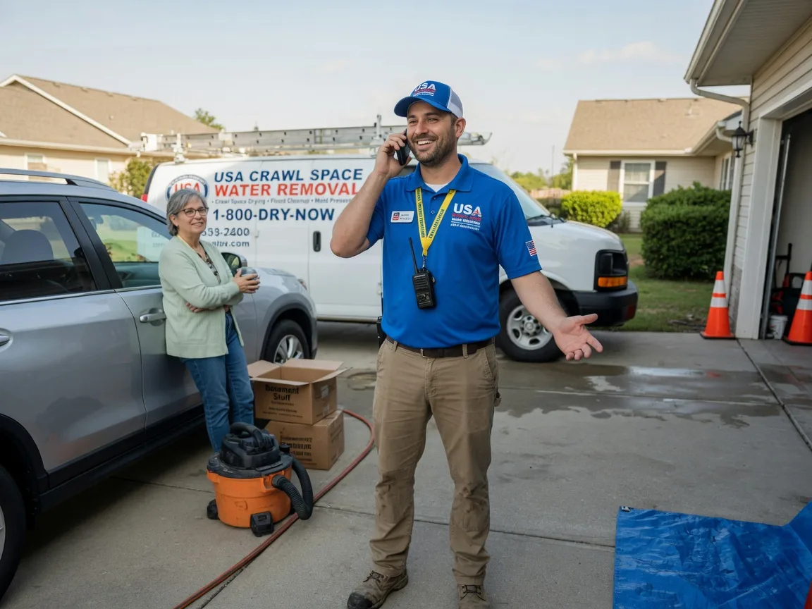 Crawl Space Water Removal Cromwell, OK FAQs